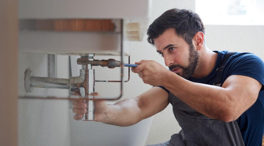 Sink faucet installation in Avon, IN